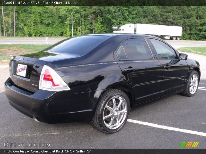 Black / Charcoal Black 2006 Ford Fusion SE V6