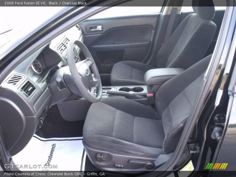 Black / Charcoal Black 2006 Ford Fusion SE V6