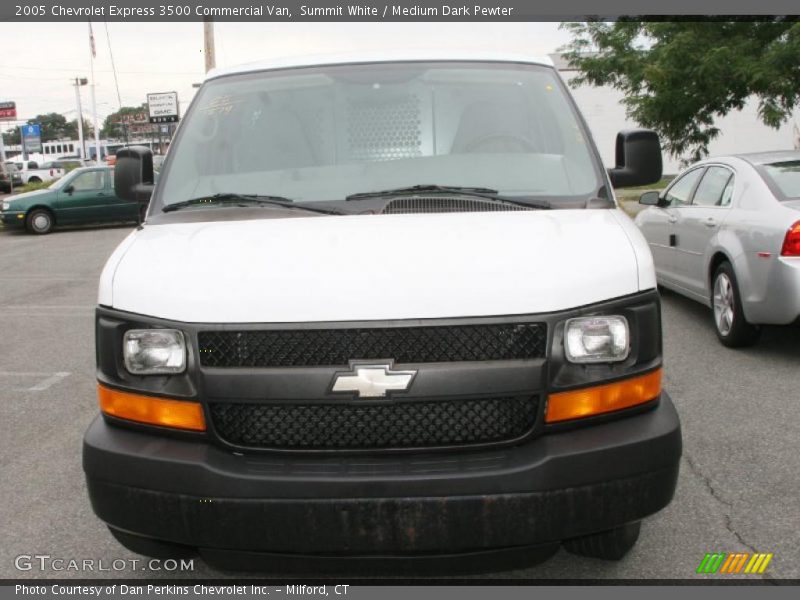 Summit White / Medium Dark Pewter 2005 Chevrolet Express 3500 Commercial Van