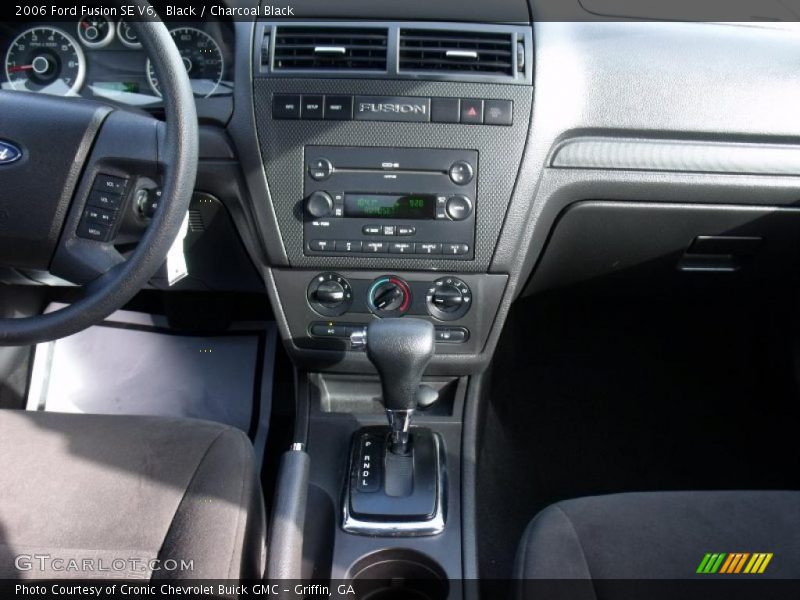 Black / Charcoal Black 2006 Ford Fusion SE V6