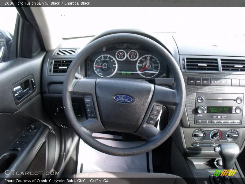 Black / Charcoal Black 2006 Ford Fusion SE V6