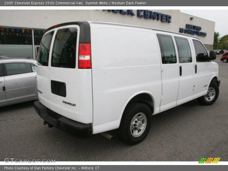 Summit White / Medium Dark Pewter 2005 Chevrolet Express 3500 Commercial Van