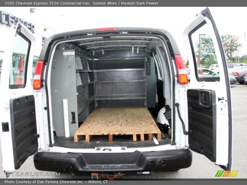 Summit White / Medium Dark Pewter 2005 Chevrolet Express 3500 Commercial Van