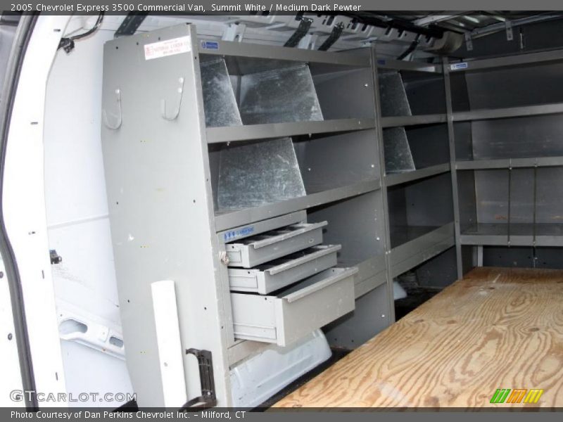 Summit White / Medium Dark Pewter 2005 Chevrolet Express 3500 Commercial Van
