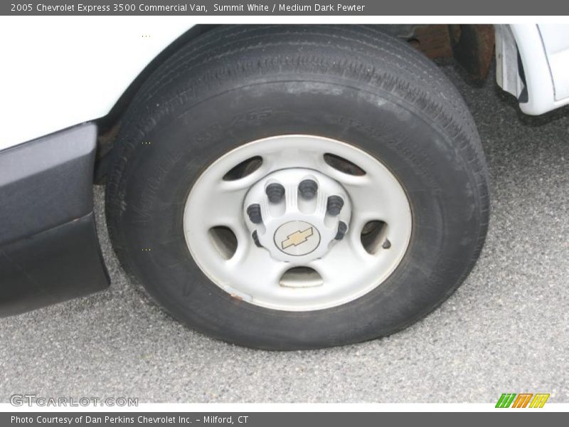 Summit White / Medium Dark Pewter 2005 Chevrolet Express 3500 Commercial Van