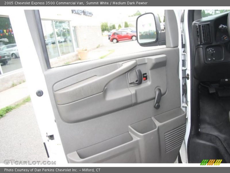 Summit White / Medium Dark Pewter 2005 Chevrolet Express 3500 Commercial Van