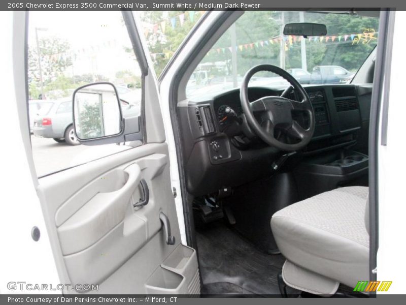 Summit White / Medium Dark Pewter 2005 Chevrolet Express 3500 Commercial Van