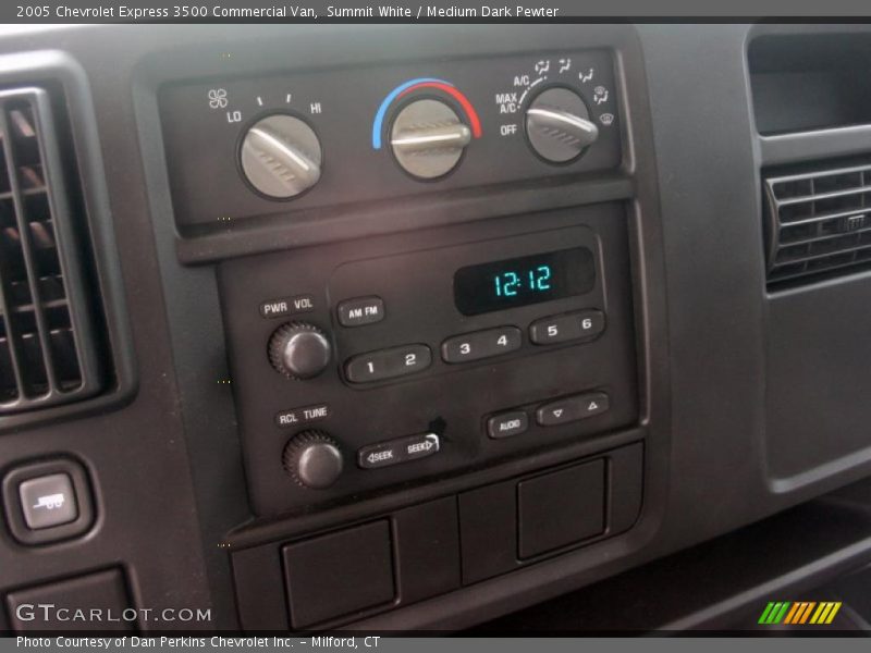Summit White / Medium Dark Pewter 2005 Chevrolet Express 3500 Commercial Van