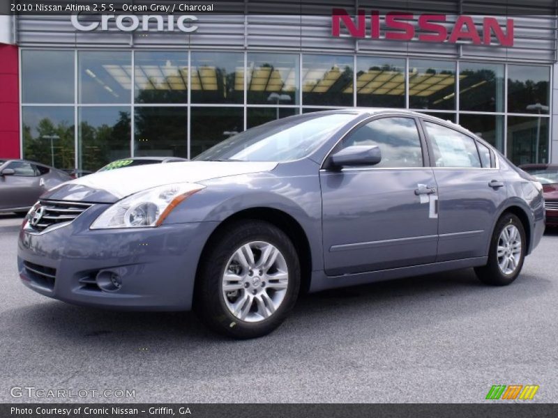 Ocean Gray / Charcoal 2010 Nissan Altima 2.5 S