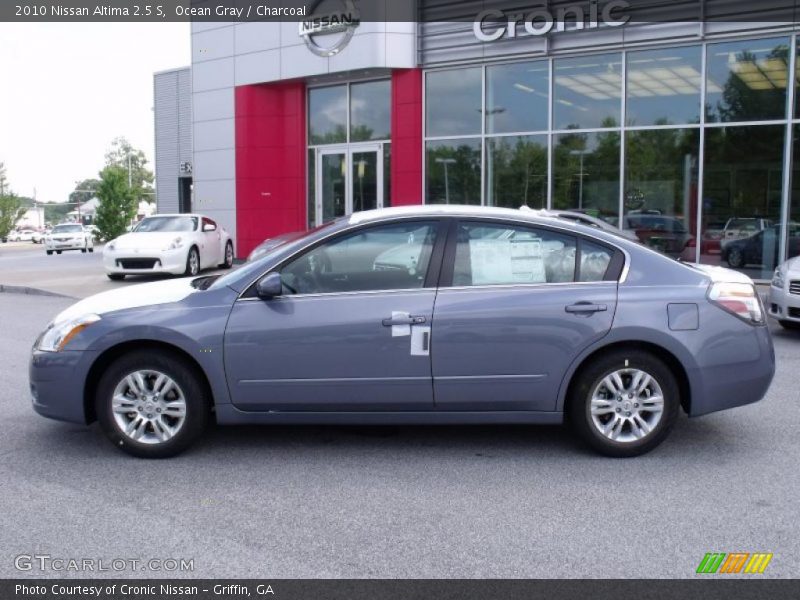 Ocean Gray / Charcoal 2010 Nissan Altima 2.5 S