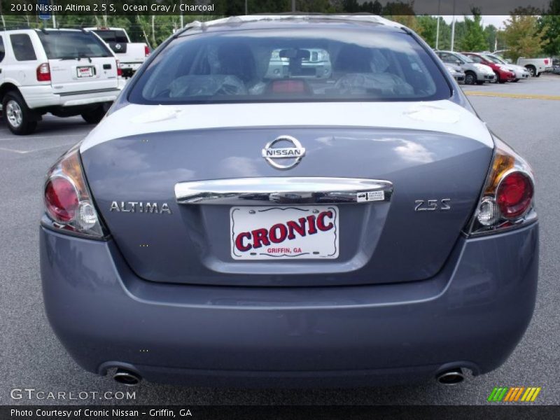 Ocean Gray / Charcoal 2010 Nissan Altima 2.5 S