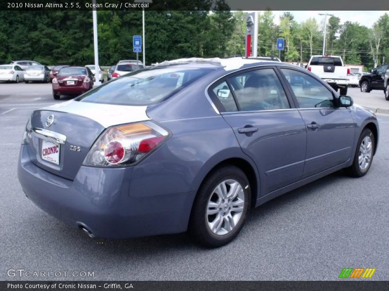 Ocean Gray / Charcoal 2010 Nissan Altima 2.5 S