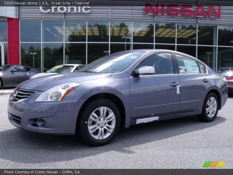 Ocean Gray / Charcoal 2010 Nissan Altima 2.5 S