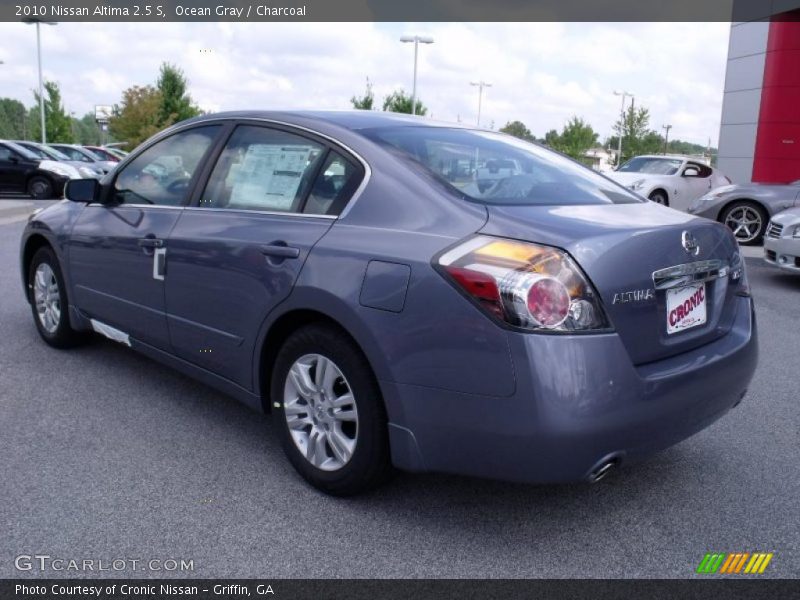 Ocean Gray / Charcoal 2010 Nissan Altima 2.5 S