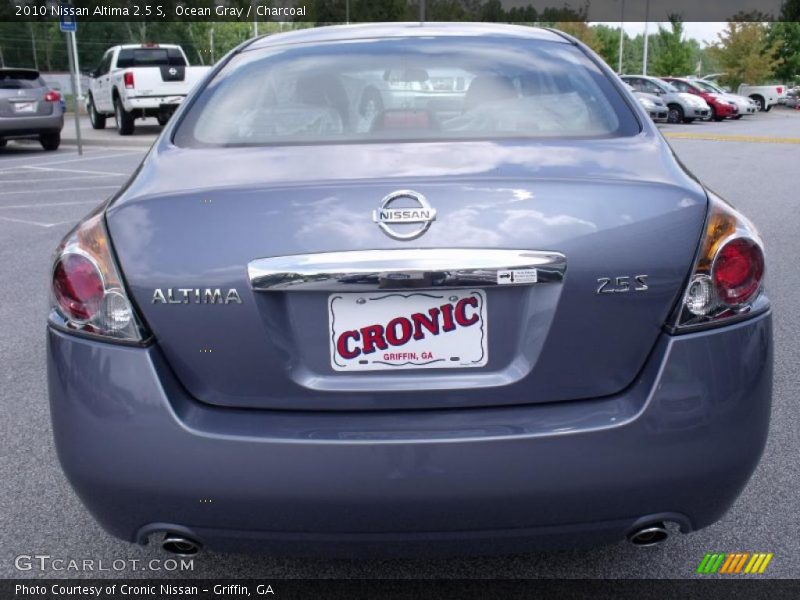 Ocean Gray / Charcoal 2010 Nissan Altima 2.5 S