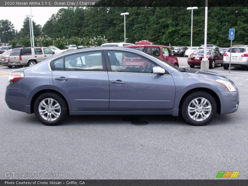 Ocean Gray / Charcoal 2010 Nissan Altima 2.5 S