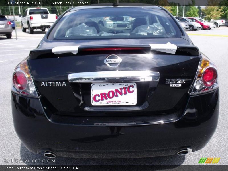 Super Black / Charcoal 2010 Nissan Altima 3.5 SR