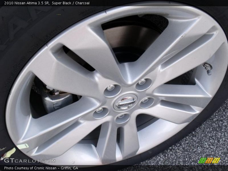 Super Black / Charcoal 2010 Nissan Altima 3.5 SR