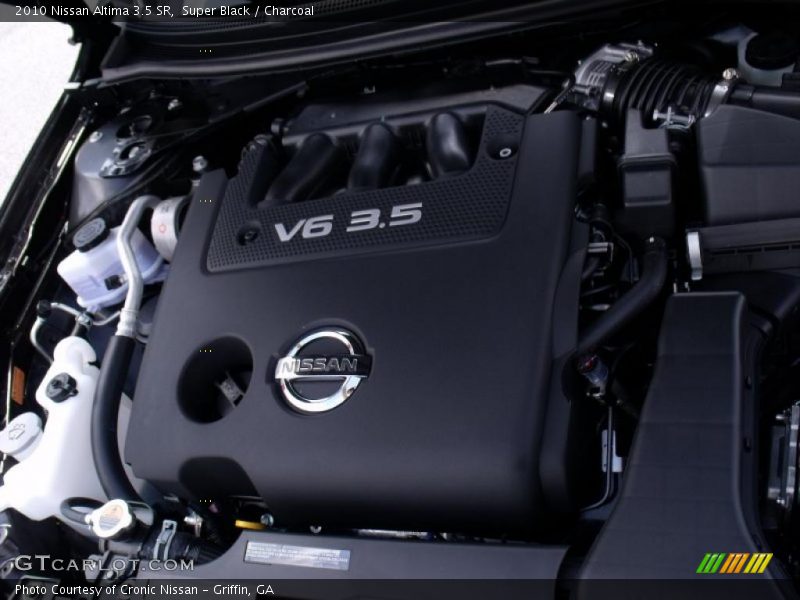 Super Black / Charcoal 2010 Nissan Altima 3.5 SR