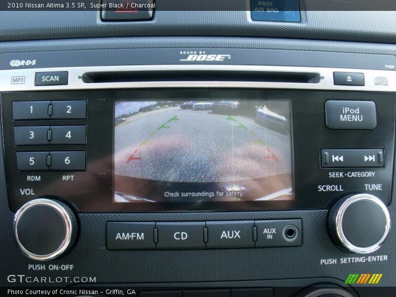 Super Black / Charcoal 2010 Nissan Altima 3.5 SR