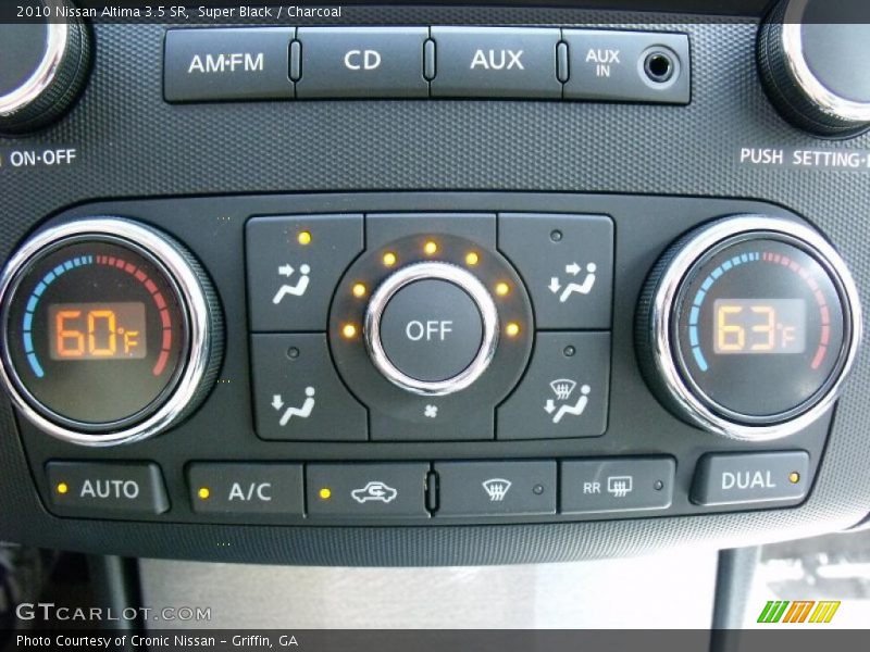 Super Black / Charcoal 2010 Nissan Altima 3.5 SR