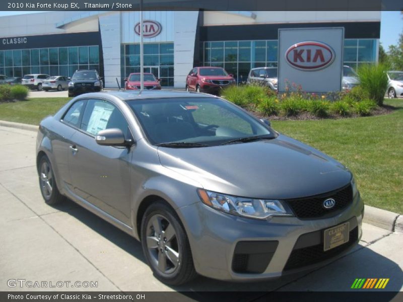 Titanium / Stone 2010 Kia Forte Koup EX