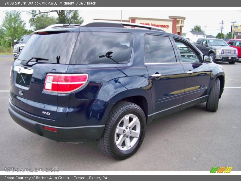 Midnight Blue / Black 2009 Saturn Outlook XR AWD