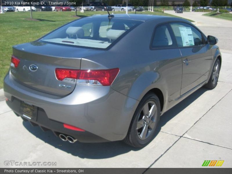 Titanium / Stone 2010 Kia Forte Koup EX