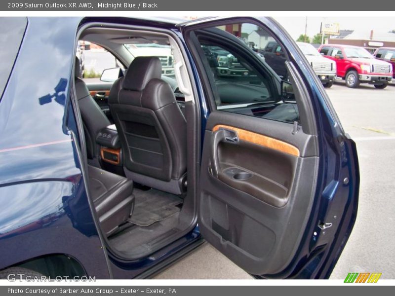 Midnight Blue / Black 2009 Saturn Outlook XR AWD