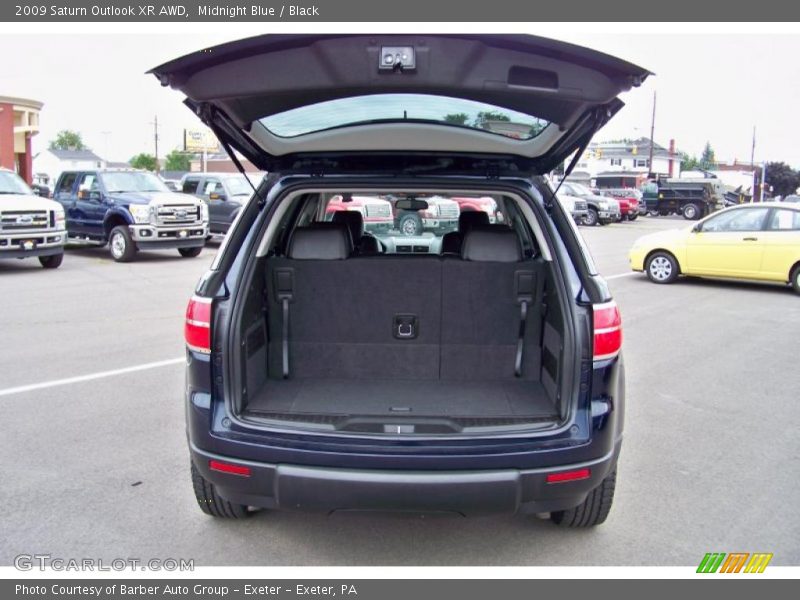 Midnight Blue / Black 2009 Saturn Outlook XR AWD