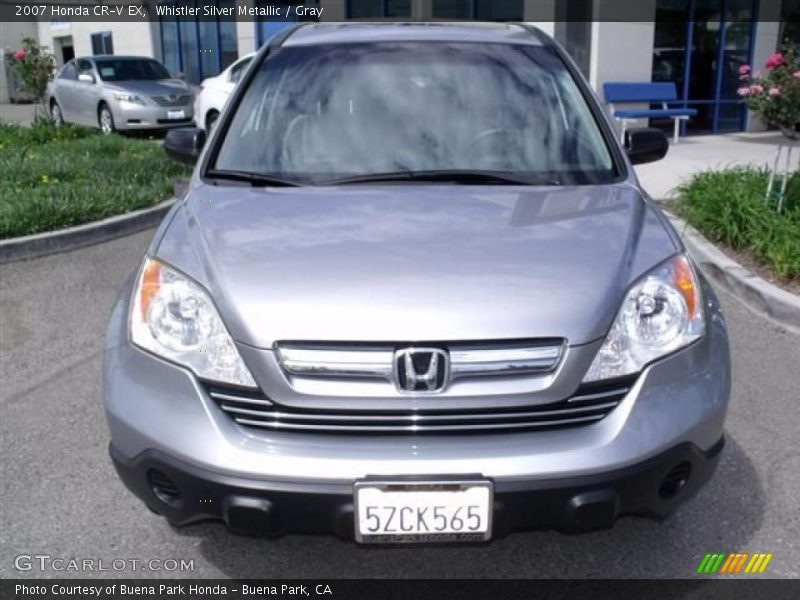 Whistler Silver Metallic / Gray 2007 Honda CR-V EX