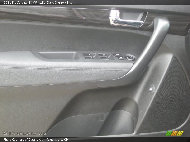 Dark Cherry / Black 2011 Kia Sorento EX V6 AWD