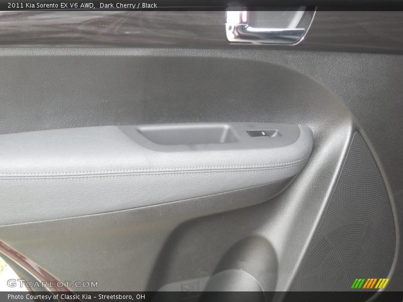 Dark Cherry / Black 2011 Kia Sorento EX V6 AWD