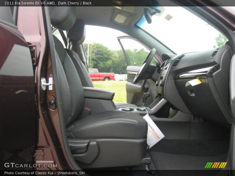Dark Cherry / Black 2011 Kia Sorento EX V6 AWD