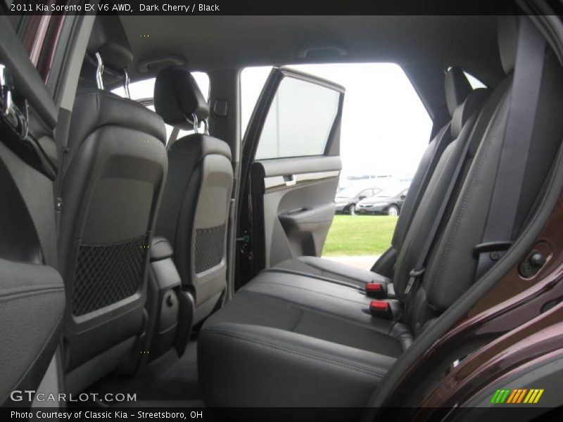 Dark Cherry / Black 2011 Kia Sorento EX V6 AWD