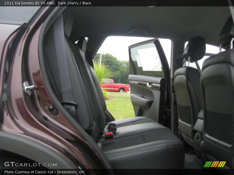 Dark Cherry / Black 2011 Kia Sorento EX V6 AWD