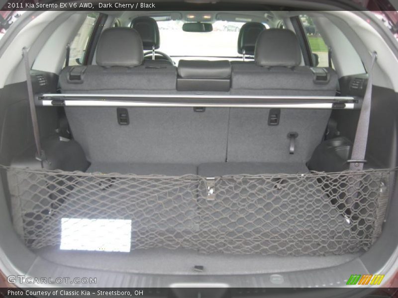 Dark Cherry / Black 2011 Kia Sorento EX V6 AWD