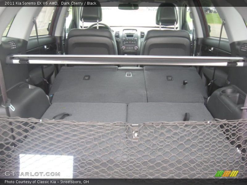 Dark Cherry / Black 2011 Kia Sorento EX V6 AWD