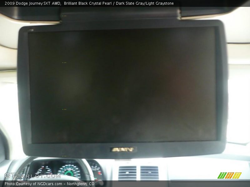 Brilliant Black Crystal Pearl / Dark Slate Gray/Light Graystone 2009 Dodge Journey SXT AWD