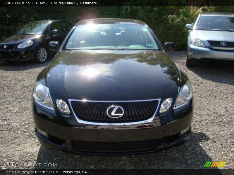 Obsidian Black / Cashmere 2007 Lexus GS 350 AWD