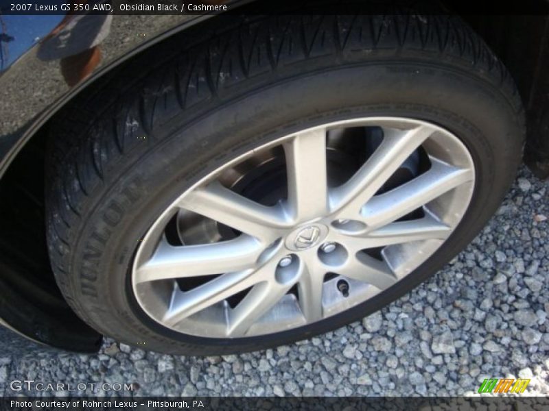 Obsidian Black / Cashmere 2007 Lexus GS 350 AWD