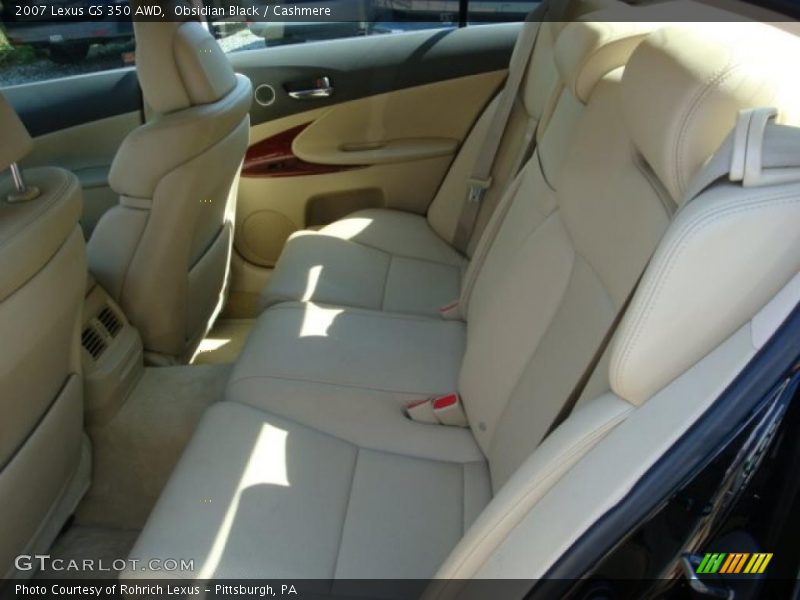 Obsidian Black / Cashmere 2007 Lexus GS 350 AWD