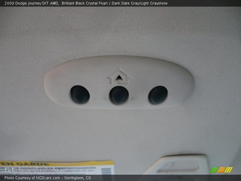 Brilliant Black Crystal Pearl / Dark Slate Gray/Light Graystone 2009 Dodge Journey SXT AWD