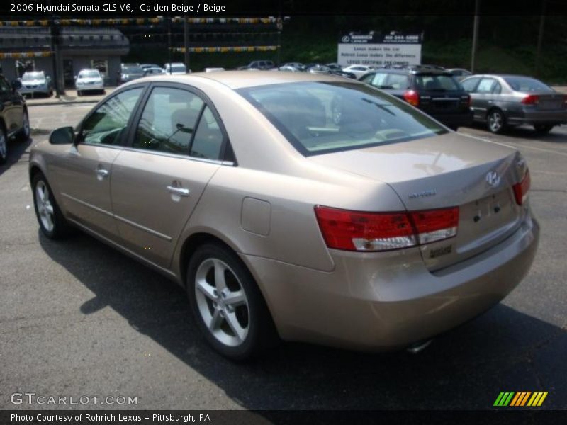 Golden Beige / Beige 2006 Hyundai Sonata GLS V6