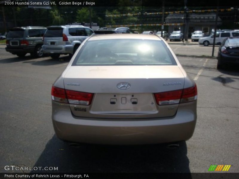 Golden Beige / Beige 2006 Hyundai Sonata GLS V6