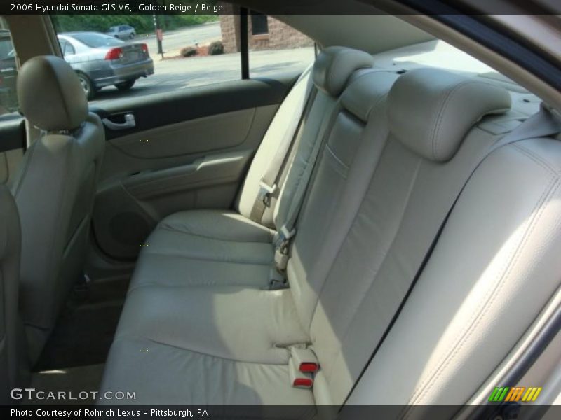 Golden Beige / Beige 2006 Hyundai Sonata GLS V6