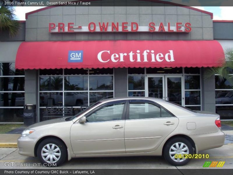 Desert Sand Mica / Taupe 2006 Toyota Camry LE