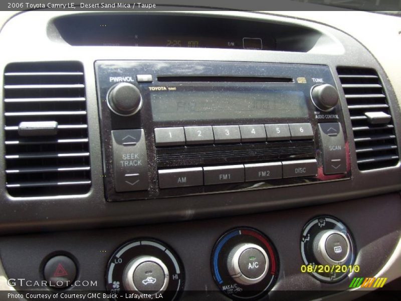 Desert Sand Mica / Taupe 2006 Toyota Camry LE