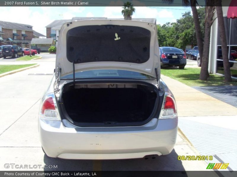 Silver Birch Metallic / Camel 2007 Ford Fusion S