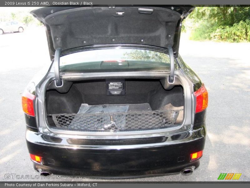 Obsidian Black / Black 2009 Lexus IS 250 AWD
